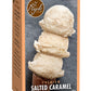 Triple Scoop - Enhanced Salted Caramel Ice Cream Mix For Ice Cream Maker. Simple, Easy, Delicious. From Gourmet Mix To Maker In 5 Minutes, Makes 2 Creamy Quarts, Made In Usa (1 Pack, Salted Caramel)