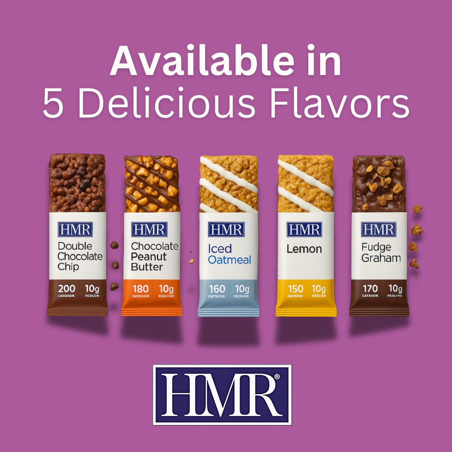 Hmr® Bars,24 Count (Double Chocolate Chip)