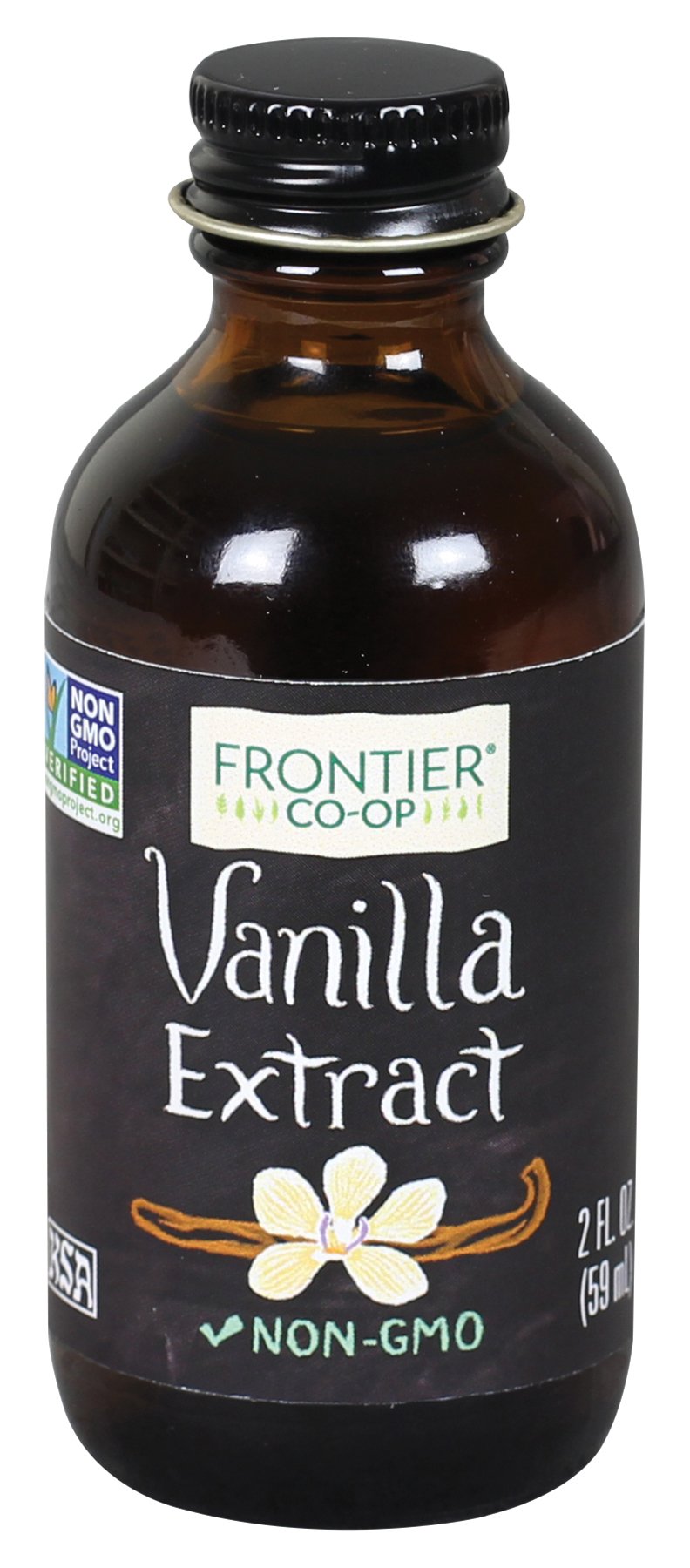 Frontier Co-op All-Natural Vanilla Extract, 2 Fl Oz, Model 89836231871