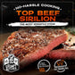 Grumpy Butcher Chef-Crafted Grilling Meats Bundle – 4 Top Sirloin Steaks (6 Oz), 2 Wagyu Beef Hamburger Patties (½ Lb Each) & 6 Chicken Sausages (4.6 Lb Total) – Frozen Gourmet Bbq Sampler Gift Box For Holiday