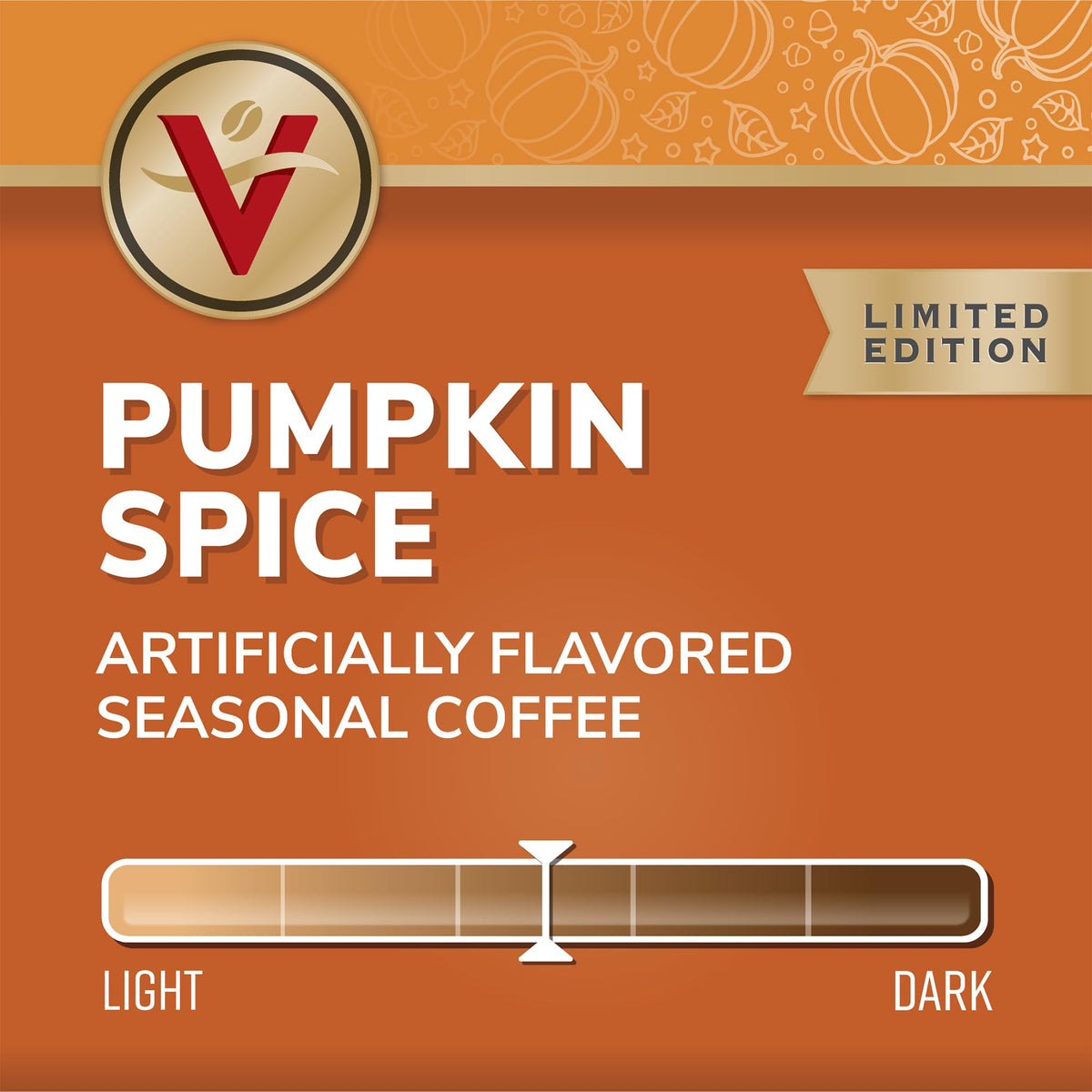 Victor Allens Coffee Pumpkin Spice Flavored Medium Roast Coffee Pods, 80 Count, Compatible with Keurig K-Cup malt-inspired, Brown