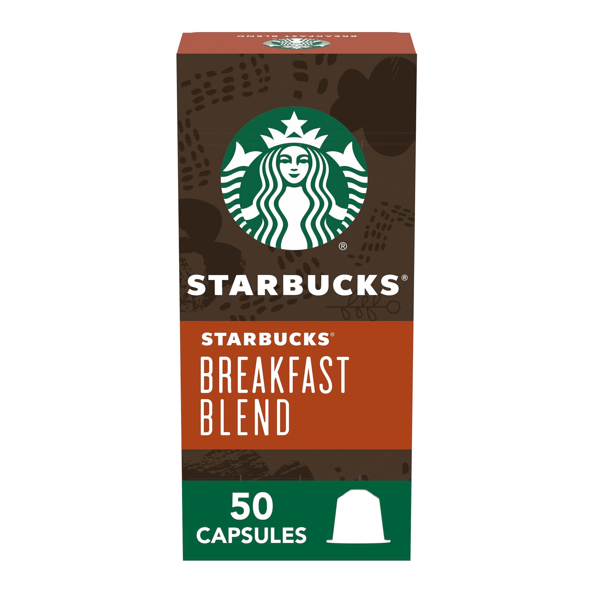 Starbucks Original Line Espresso Pods, Medium Roast, 50-count, Model 77S1576