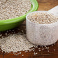 Food To Live Organic White Chia Seeds, 3 Pounds - Whole, Raw, Kosher, Keto, Sirtfood, Vegan, Bulk. Rich In Omega 3, Omega 6, Die