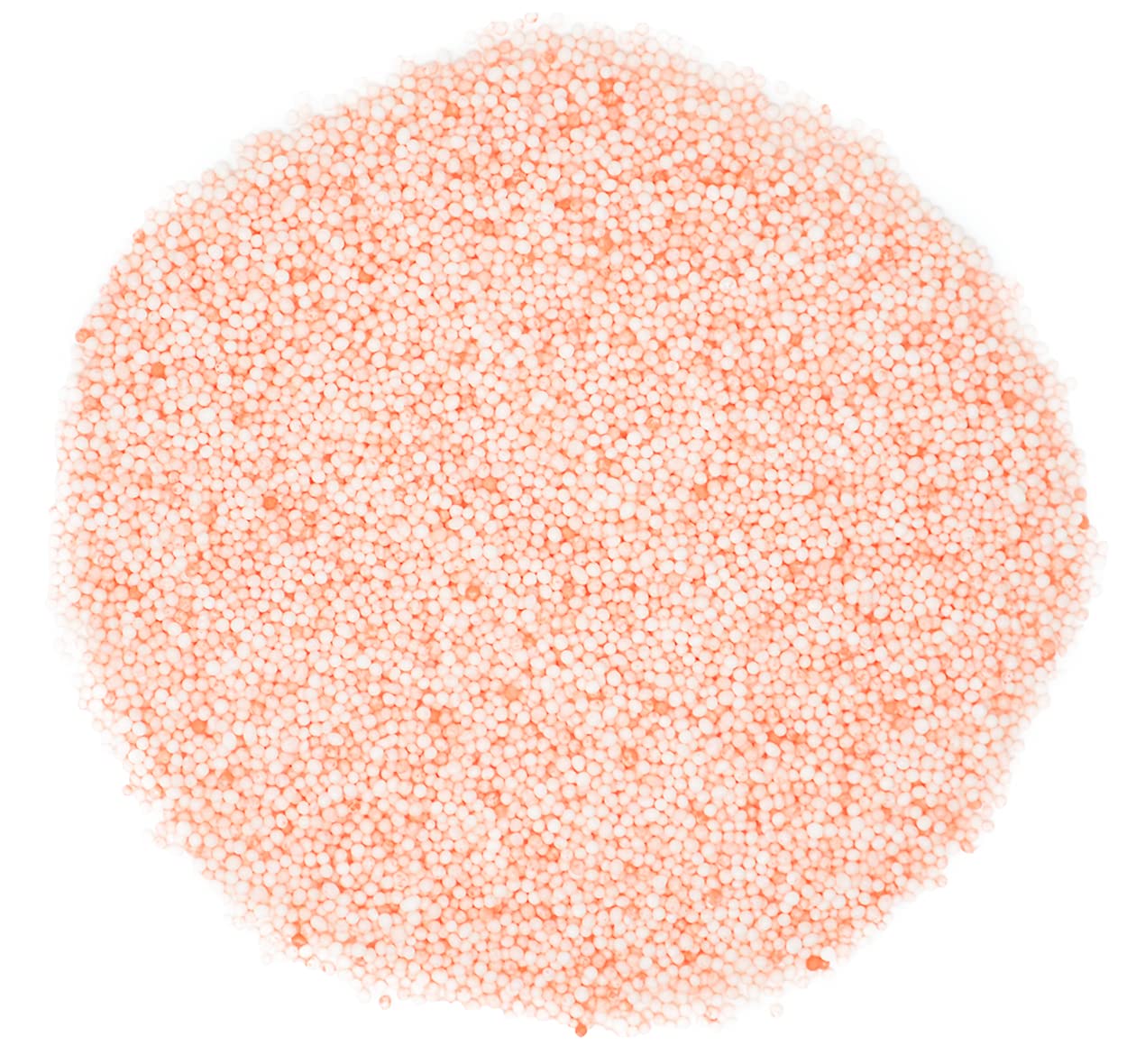 Mystic Sprinkles Solid Color Nonpareils 3.8Oz Bottle (Pleasantly Peach)