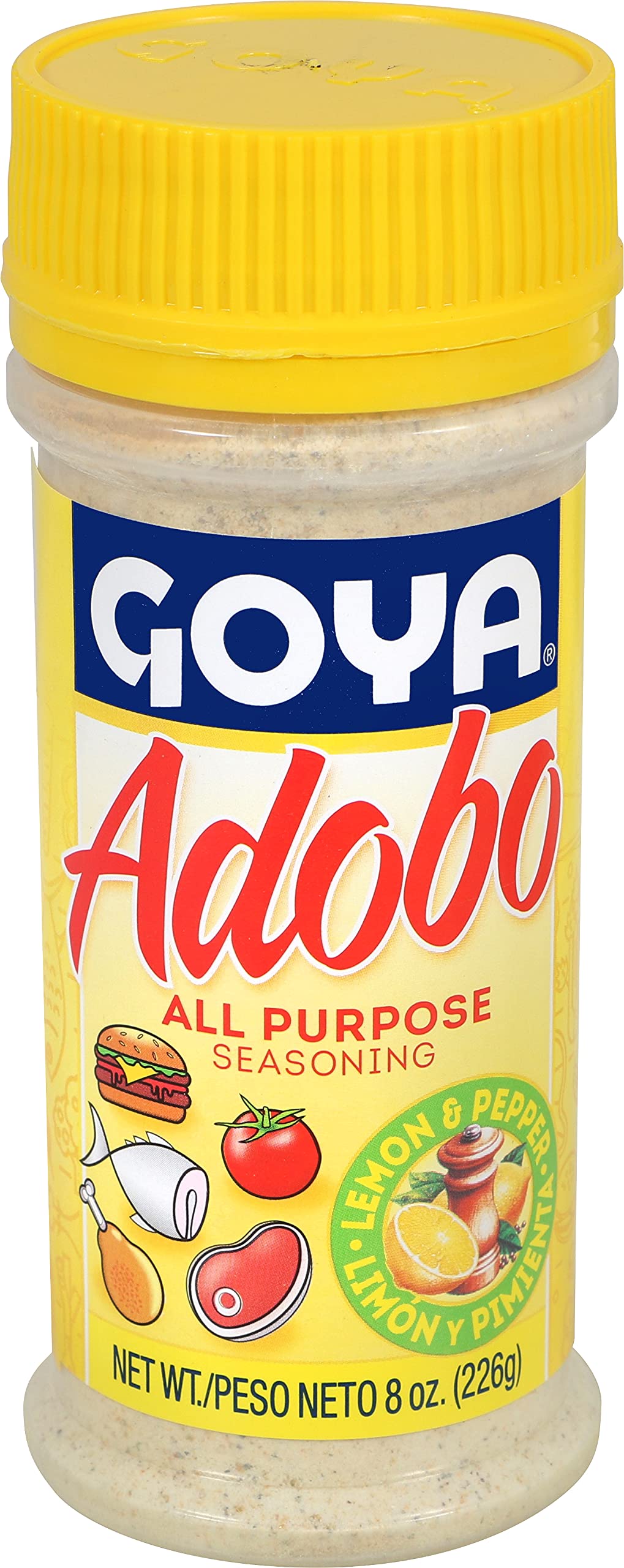 Goya Adobo All Purpose Seasoning With Lemon & Pepper, 8 Oz