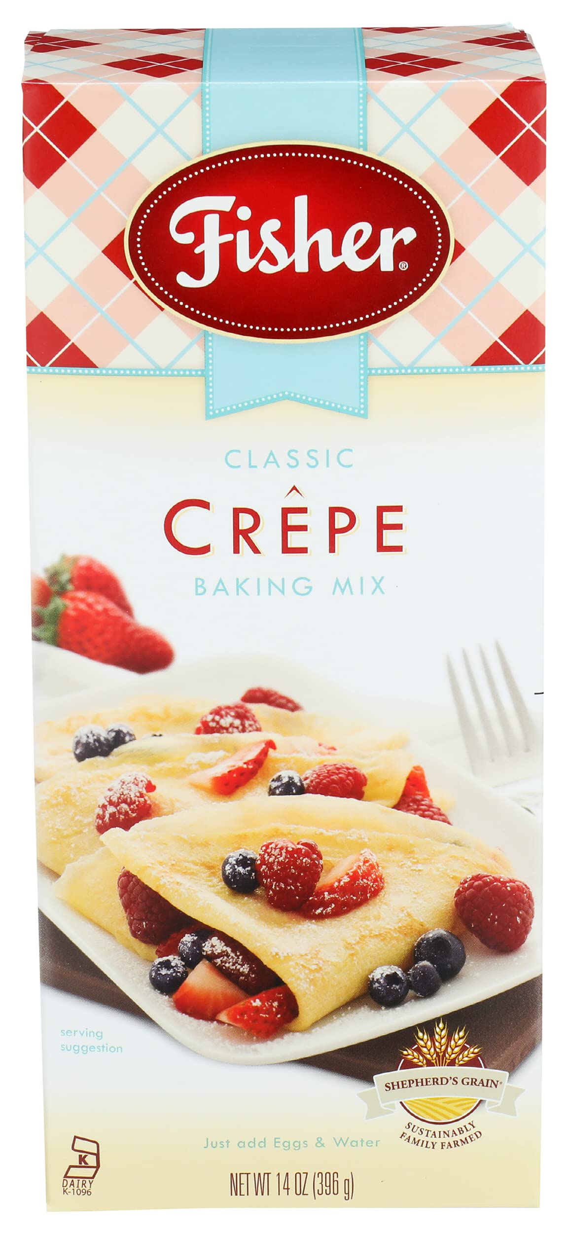 Fisher Classic Crepe Mix, 14 OZ (Pack of 1)
