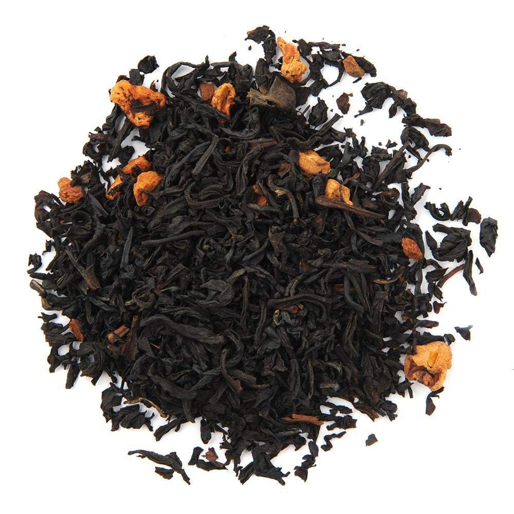 Organic Positively Tea Company, Cinnamon Apple Spice Black Tea, Loose Leaf, 16 Ounce