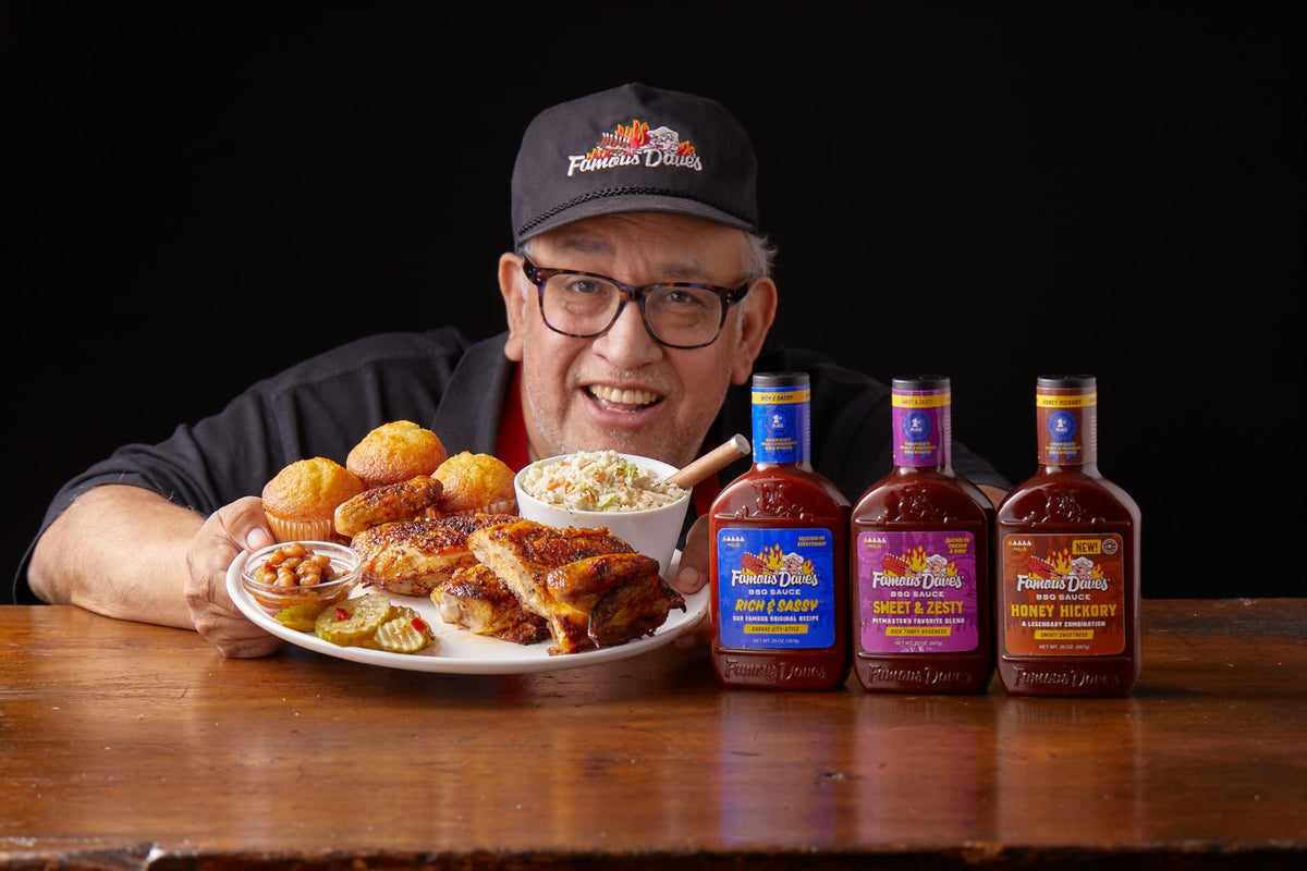 Famous Dave's - 1 pck, Sweet & Zesty BBQ Sauce (20 oz.)