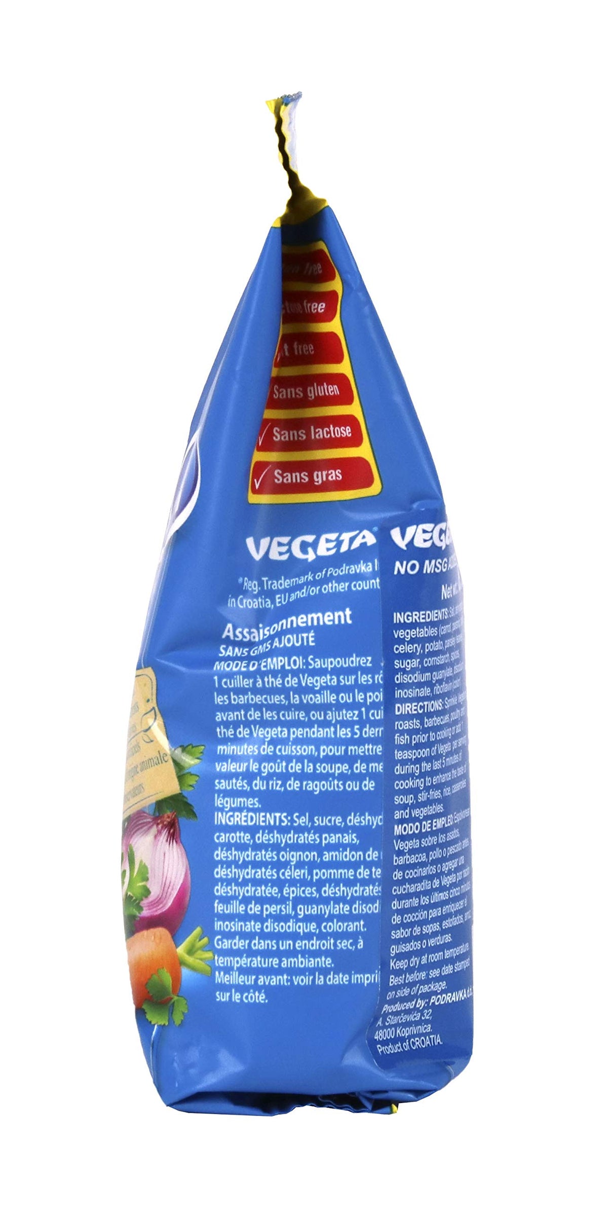 Podravka Vegeta All Purpose Seasoning No Msg 8.8 Oz (250 G)