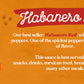Mexico Lindo Red Habanero Hot Sauce Display, 5 fl oz, Pack of 3