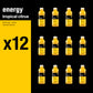 Glaceau - Vit Water Energy - CS of 12-20 FZ (12x20 FZ)