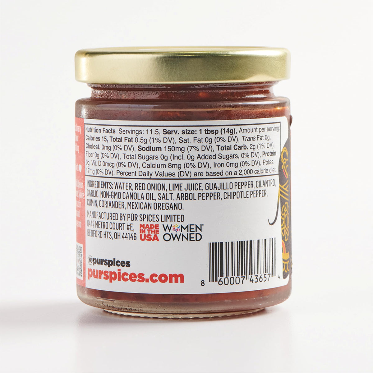 PUR Spices Tasty Gift Box I Set of Three Hot Sauces and Cooking Pastes I Recipe Card and Jar Opener Included I Plant Based, Glut