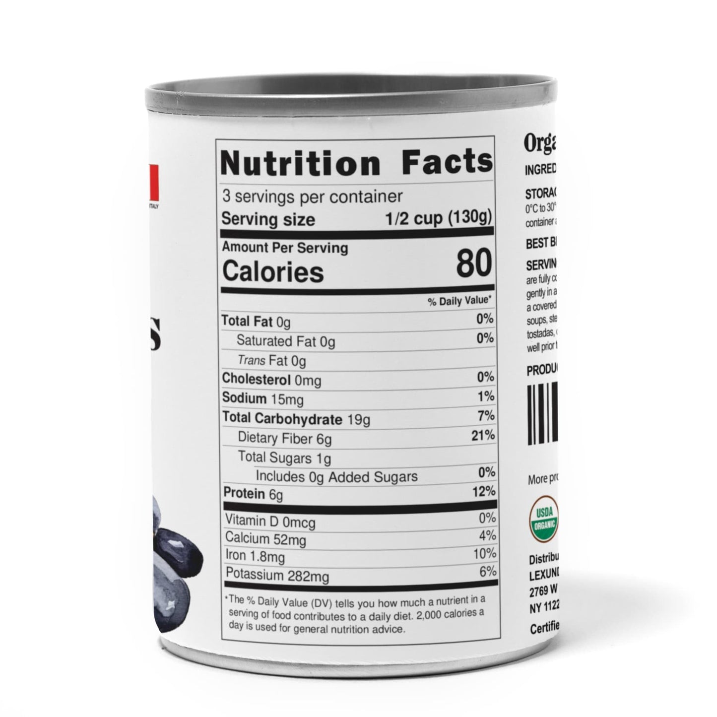 Food To Live Organic Canned Black Beans, 14 Oz (Pack Of 12) - Unsalted Non-Gmo Frijoles Negro. Perfect For Salads, Soups, Stews.