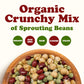 Food To Live Organic Crunchy Mix Of Sprouting Beans, 10 Pounds - Non-Gmo, Kosher, Non-Irradiated, Vegan, Raw, Dried, Bulk - Orga