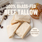 Whipped Beef Tallow for Skin-100% Grass-Fed Handmade Cream Moisturizer for Face & Body, Natural with Honey, Shea Butter, Jojoba