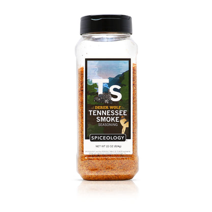 Spiceology & Derek Wolf - Tennessee Smoke BBQ Seasoning - American Barbeque Rubs, Seasonings and Spice Blends - Use On: Steaks, 