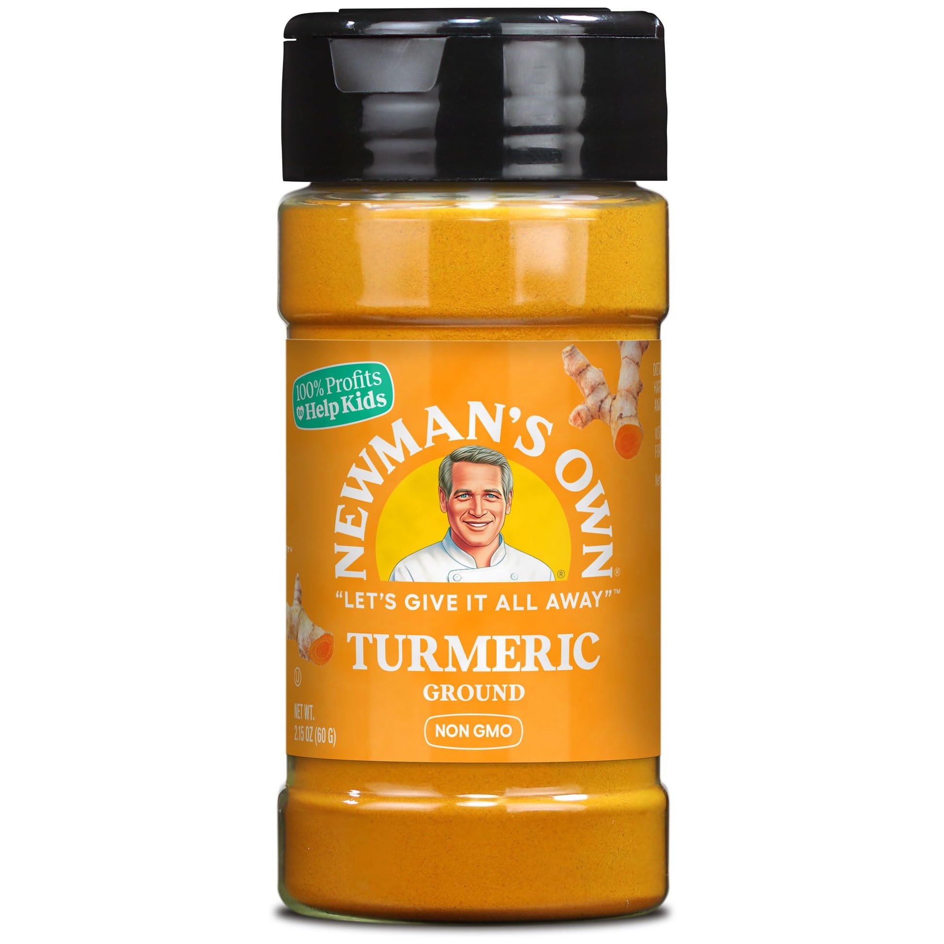 Newman's Own Ground Turmeric, 2.15 Ounce Bottle