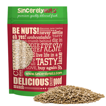 Sincerely Nuts Sunflower Seed Kernels Raw (No Shell) (1Lb Bag) | Delicious Antioxidant Rich Snack | Source Of Protein  Fiber  Essential Vitamins & Minerals | Vegan And Gluten Free