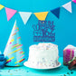 Embhhor Bruh It'S My 16Th Birthday Cake Topper, Bro I'M 16, Teen Boys Happy 16 Birthday Party Cake Decorations Favor, Blue Glitt