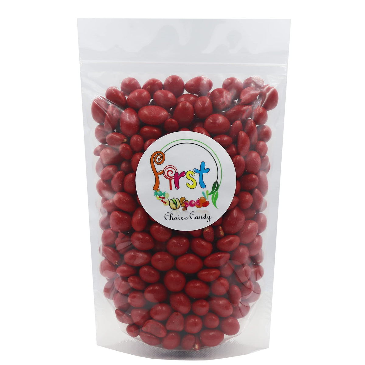 Firstchoicecandy Red Boston Baked Beans Classic Candy Coated Peanuts (3 Pound (Pack Of 1))