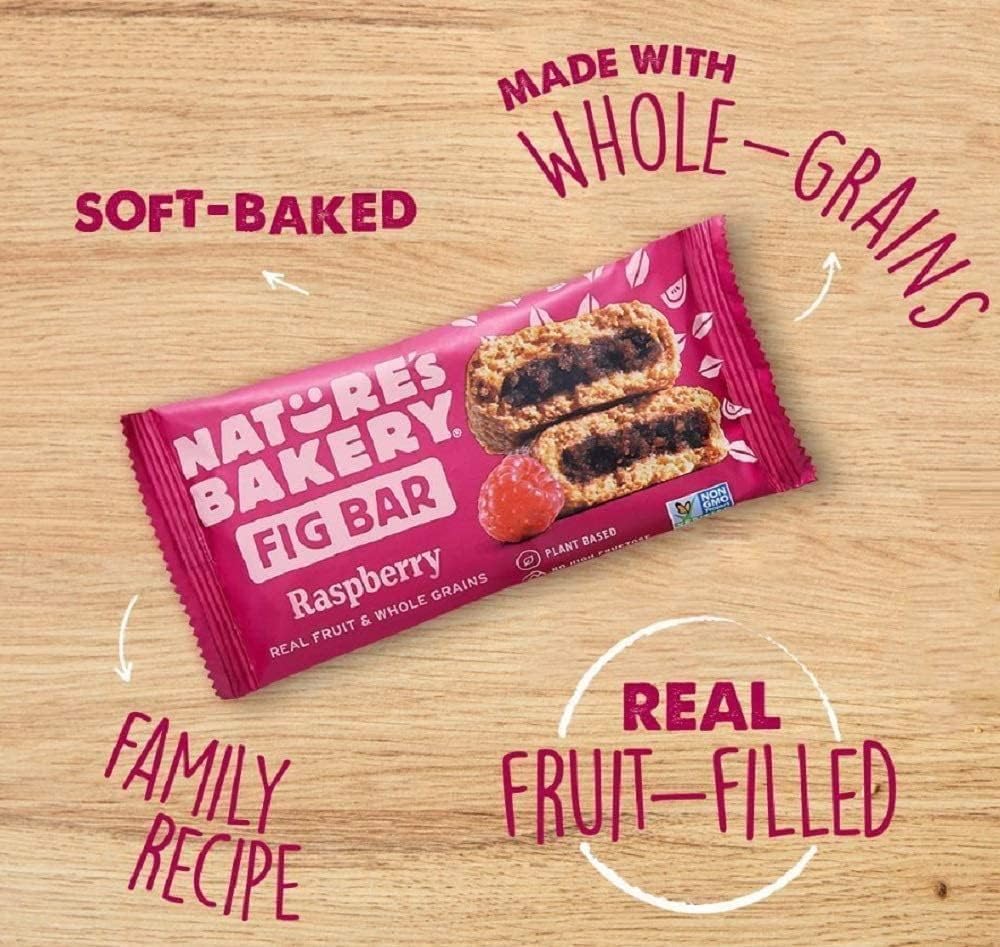 KD Chocolates Natures Bakery Fig Bar Variety Pack, 40 Count, 2 oz