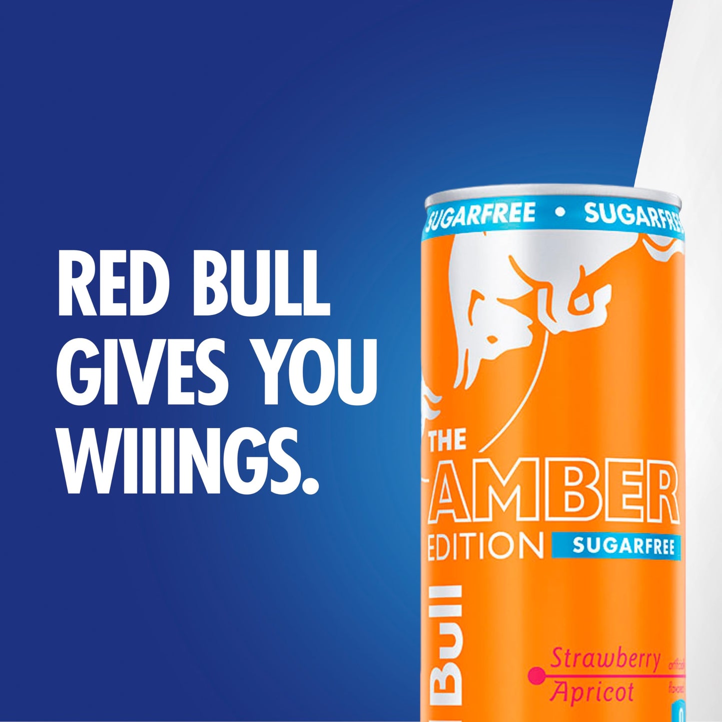 Red Bull Amber Edition Sugar Free Energy Drink  Strawberry Apricot  with 114mg Caffeine plus Taurine & B Vitamins  12 Fl Oz  Pack of 24 Cans