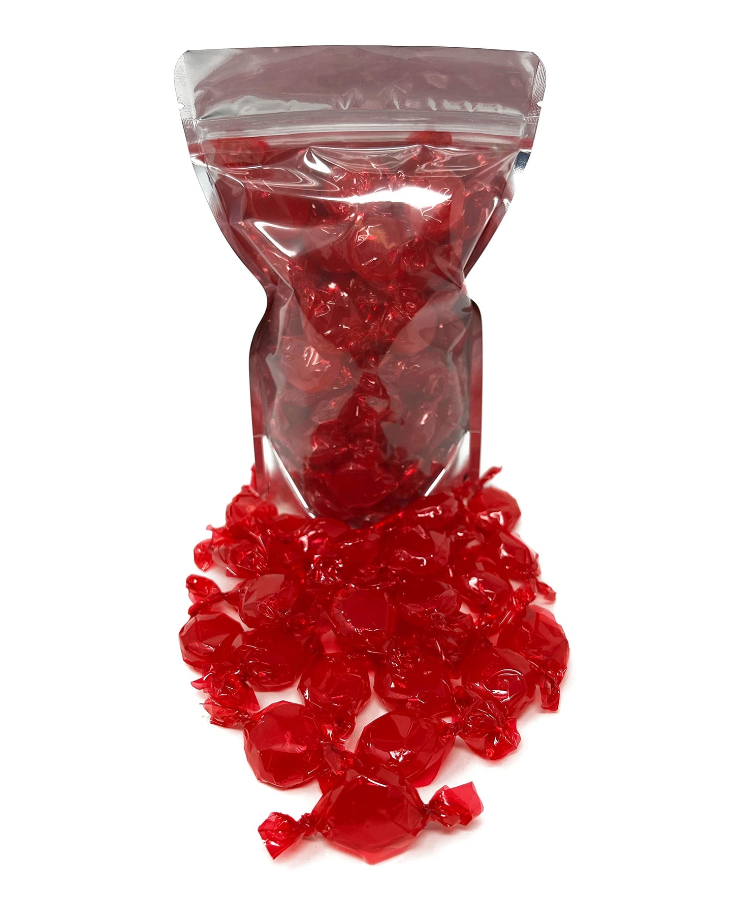 Assortit Cinnamon Hard Candy Disks - Individually Wrapped - 1 lb - Red