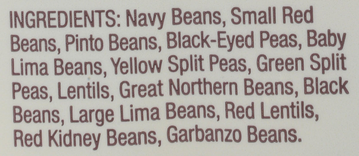 Bob'S Red Mill 13 Beans Soup Mix, Non Gmo, 29 Ounces (Pack Of 4)