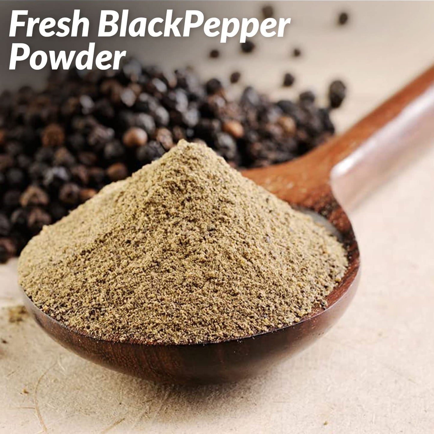 Himalayan Chef Organic Black Pepper Powder - 6.17Oz (175g), Free from Artificial Colors & Additives, Non GMO & Kosher Certified,