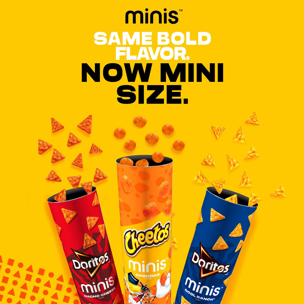 Funyuns Minis, Flamin Hot, 2.875 Ounce Canister