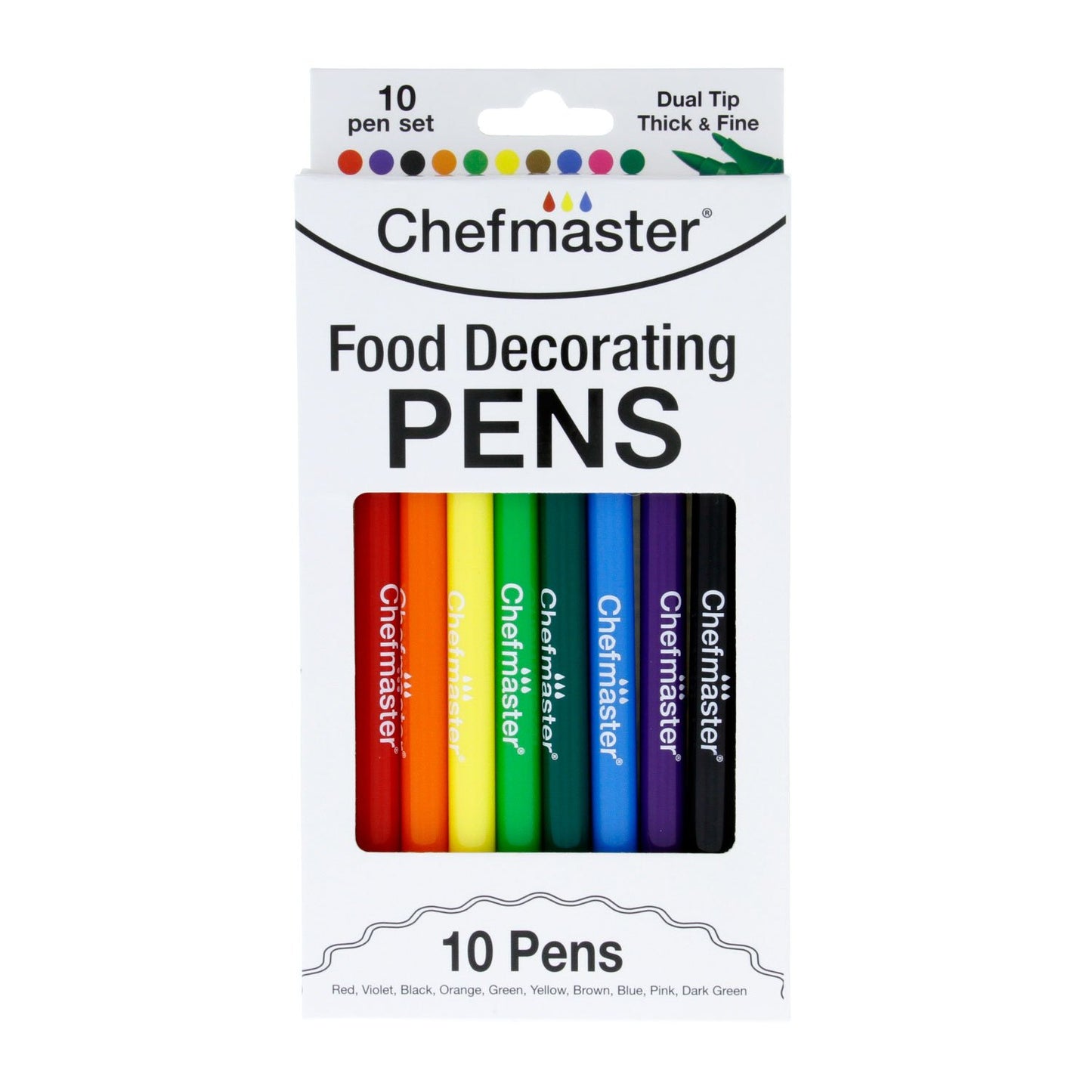 Chefmaster Food Pen, Multi Color, Model 3358, Size 1