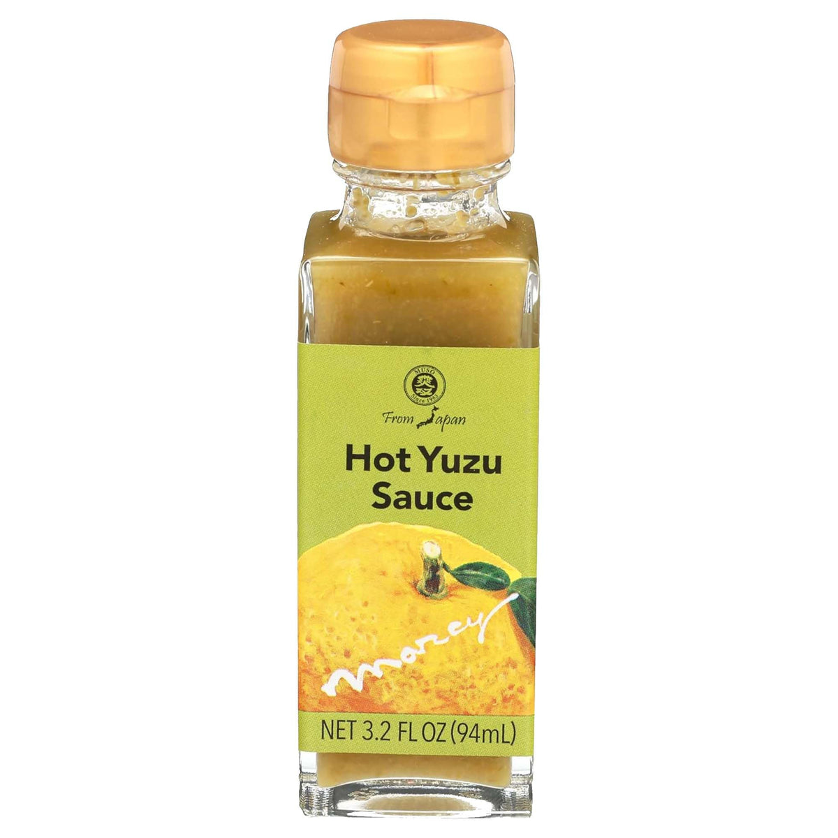 Muso From Japan Hot Yuzu Sauce - Spicy Citrus Flavor for Sushi & Noodles, 3.2 Fl Oz, Vegetarian Condiment