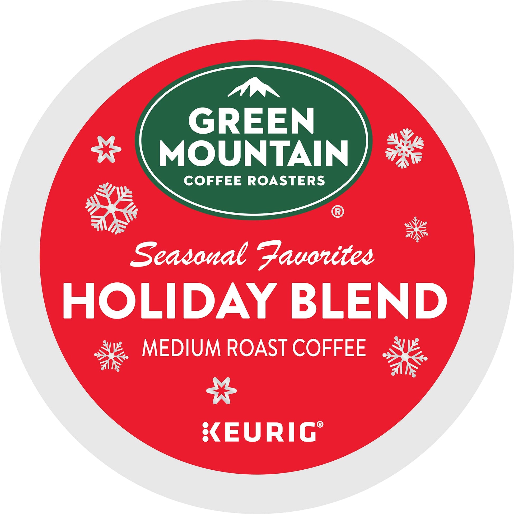 Green Mountain Coffee Holiday Blend K-Cup Pods for Keurig, 24 Count, Pack of 1