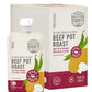 Serenity Kids Beef Bone Broth Puree With Organic Veggies - Protein-Rich Bpa-Free Pouches & Grass Fed Beef Baby Food - Clean Label Project Purity Award Certified - 3.5 Oz, 6 Pack