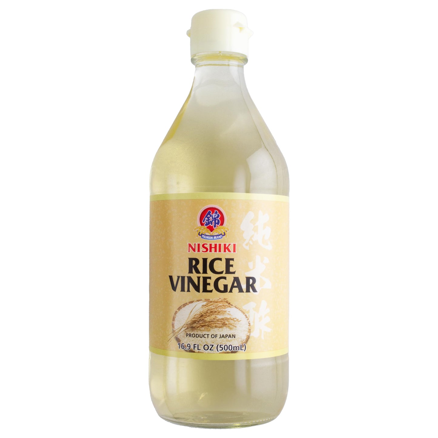 Nishiki Rice Vinegar, 16.9 Fl Oz, Ideal for Sushi and Salad Dressings, Pack of 1