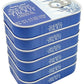 Trader Joes Smoked Trout Fillets in Oil, Skinless, 3.9 oz Tin, 6 Pack