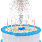 BEST PARTY EVER! Confetti Candle Cake Topper, Shower Your Cake in Edible Confetti Sprinkles, Fun Way to Celebrate Birthdays, Par