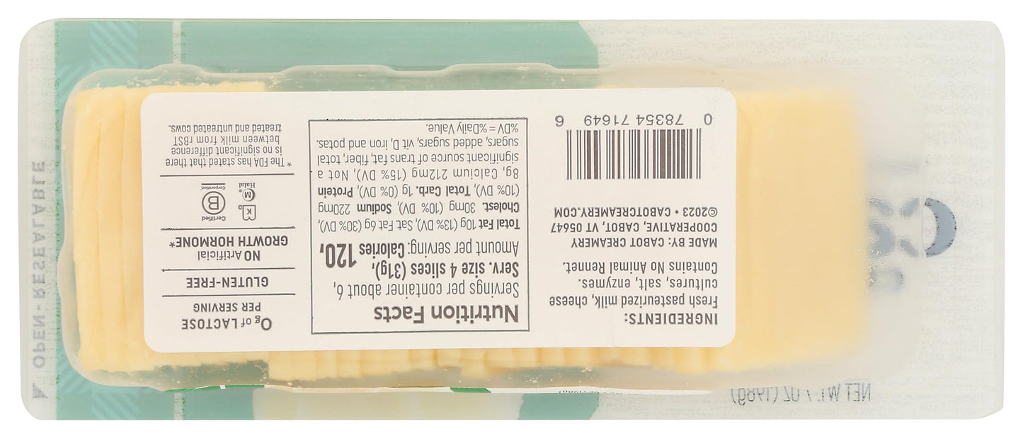 CABOT VERMONT Sharp White Cheddar Cracker Cuts, 7 OZ