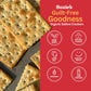 Suzies Organic Rosemary Sesame Saltines Crackers|Healthy Gourmet Baked Vegan Snack for Adults & Children|Non GMO|12 Fresh Packs