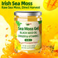 ACEYO Sea Moss Gel 4-in-1  Irish SeaMoss with Black Seed Oil & Ginger Rich in Minerals & Vitamins Immunity & Health Support Non-GMO  Vegan Mango Pineapple Flavor 10 oz (Pack of 1)