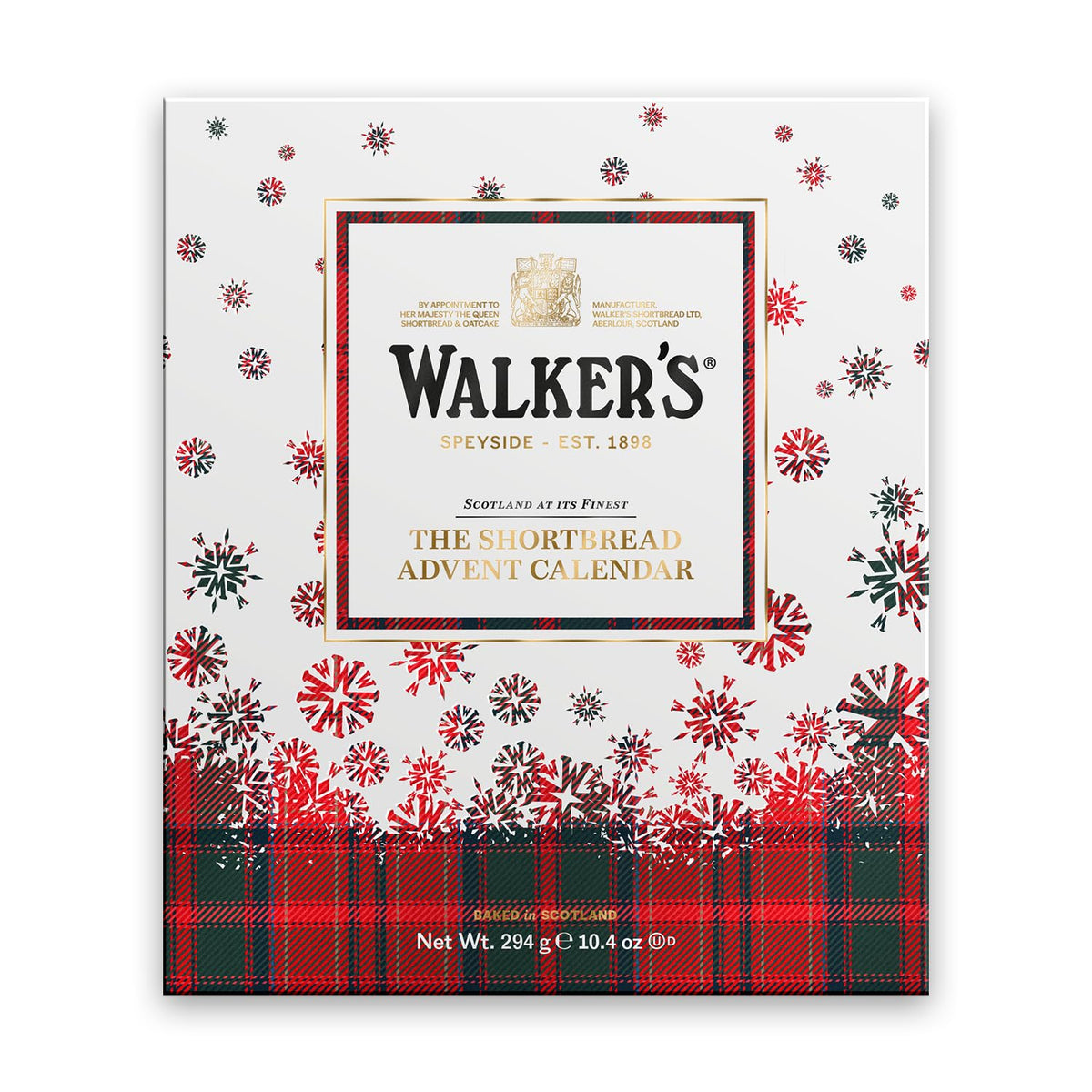 Walker’S 2025 Advent Calendar With Shortbread Cookies From Scotland - 24 Count (10.4 Oz) - Limited Edition Cookie Box With Christmas Cookies In Various Shapes And Flavors