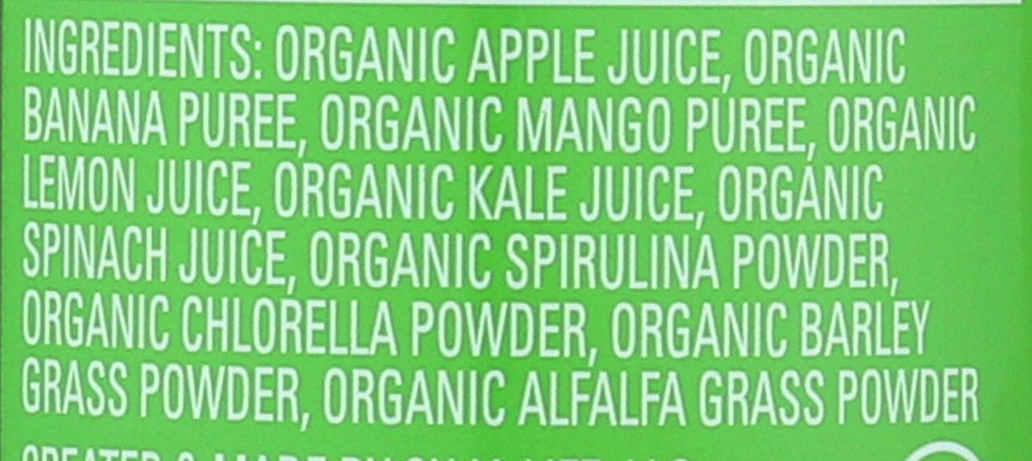 Suja Green Delight Organic & Cold Pressed Fruit and Vegetable Juice Smoothie, 12 Fl Oz Bottle