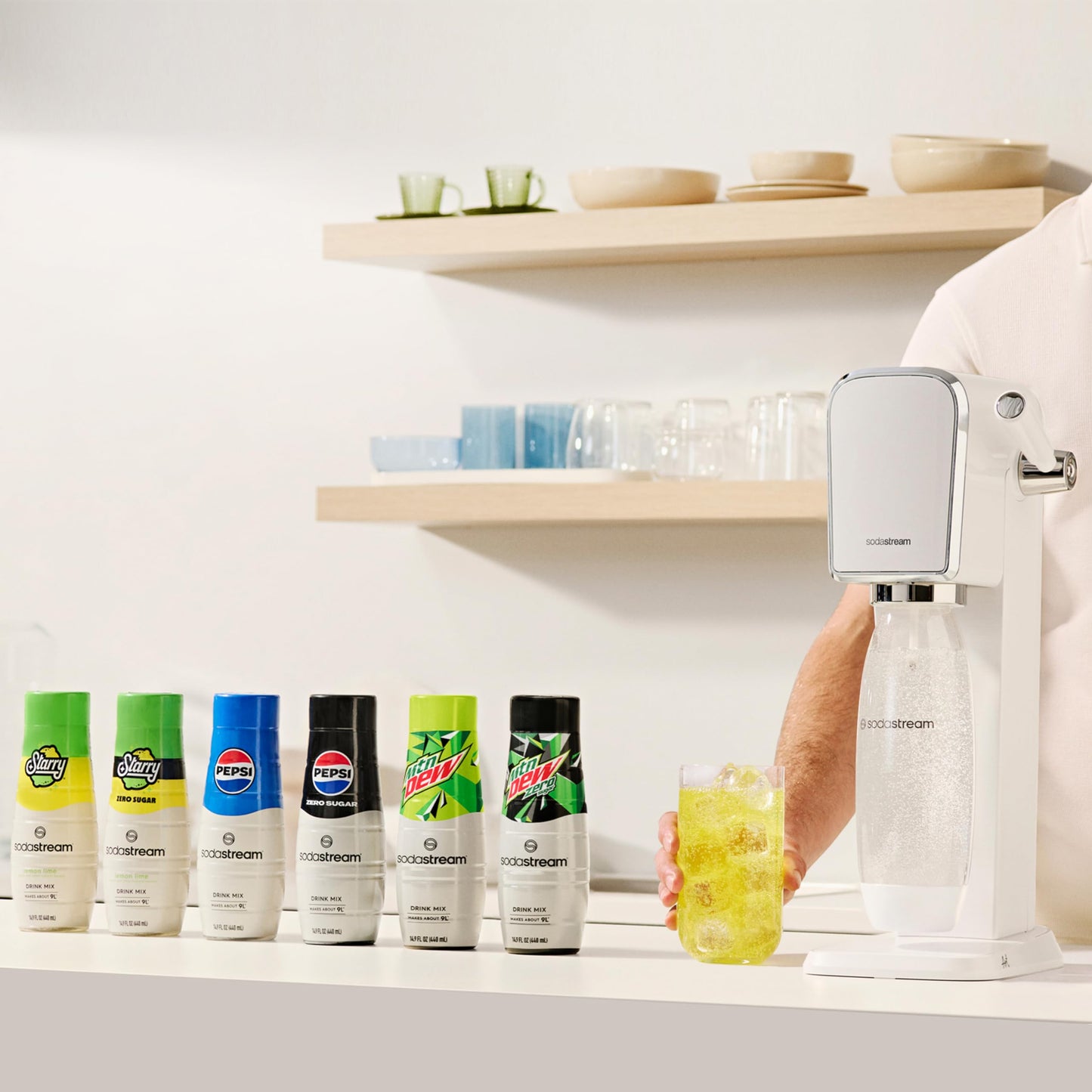 SodaStream Starry Beverage Mix (440ml, Pack of 4)