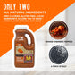 Louisiana Pepper Exchange Orange Habanero Pepper Puree Sauce Salsa, Spicy Sweet Tropical Seasoning, Plant-Based, Gluten-Free, 64