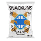 Snacklins Plant Based Crisps Sea Salt & Vinegar - Gluten Free, Grain Free, 100% Kosher, Vegan Healthy Snacks, Crunchy Puffed Sna