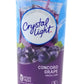 Crystal Light Concord Grape, 12-Quart 2.01-Ounce Canister (Pack Of 6)