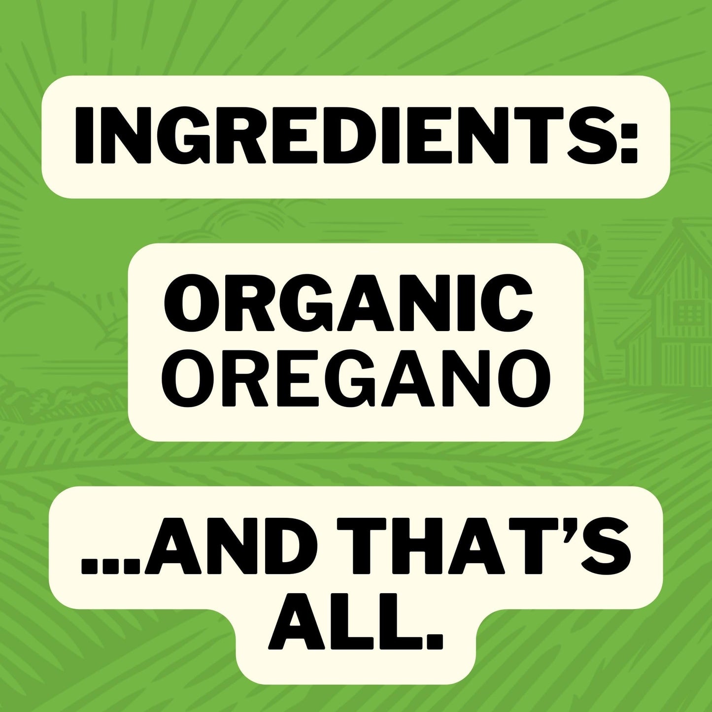 FreshJax Organic Oregano - Gluten-Free, Kosher, 1.09 Ounce Bottle