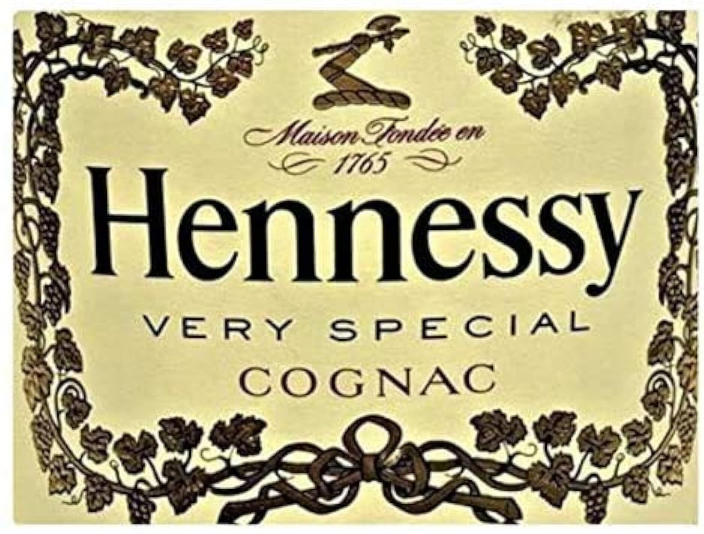 Hennessy Edible Cake Topper- 8'' Round