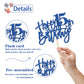 Roadsea Happy 15Th Birthday Cake Topper - Kid Girl Boy Teenager Fifteen Years Old Birthday Cake Supplies - 15Th Birthday Party D