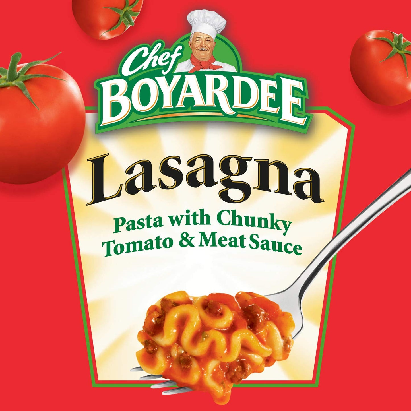 Chef Boyardee Lasagna, Microwave Food, 7.5 Oz Microwaveable Bowl (12 Bowls)
